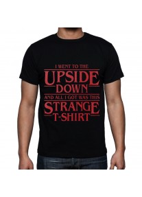 Мъжка тениска на  STRANGER THINGS - UPSIDE DOWN